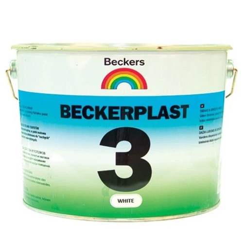Краска для стен и потолков Beckers Beckerplast 3 BAS VIT 10 л