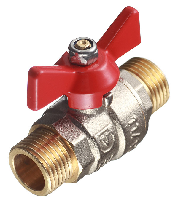 

Кран шаровой Valtec Base 1/2" н/н бабочка
