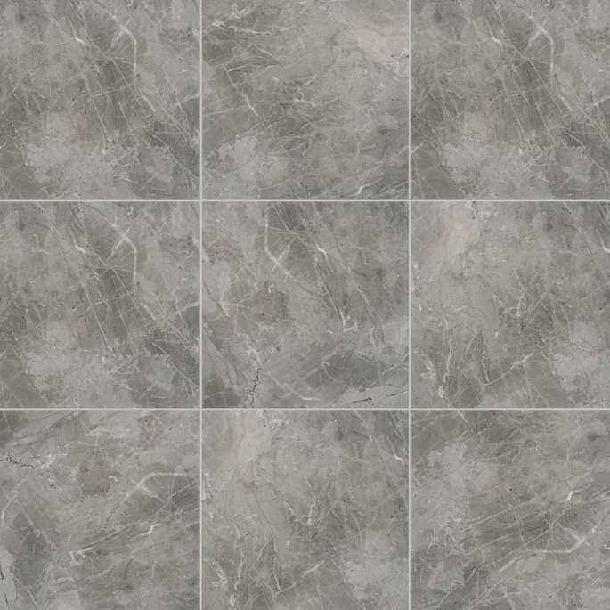 

Керамогранит Grasaro Softmarble серый 600х600х10 мм 4 шт 1.44 м2