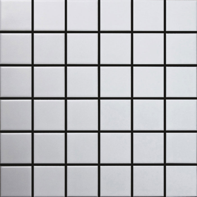 Мозаика STARMOSAIC White Matt белая матовая 306х306х6 мм керамическая