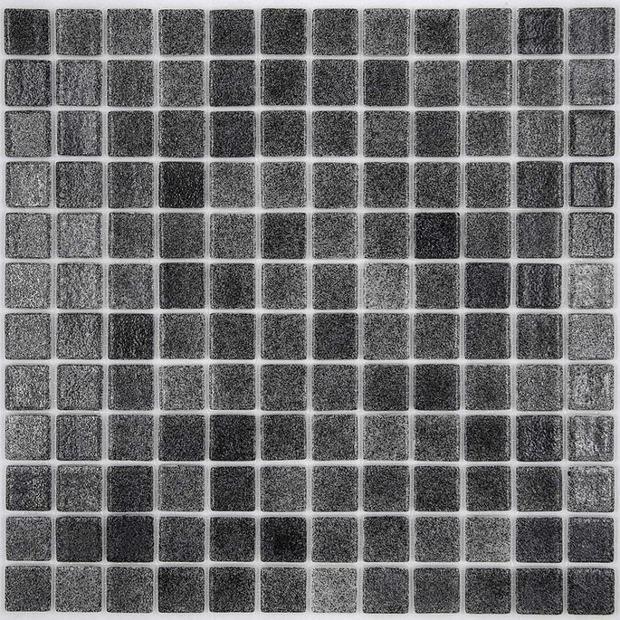 Мозаика VIDREPUR Antid № 509 черный 317х317х4 мм стеклянная