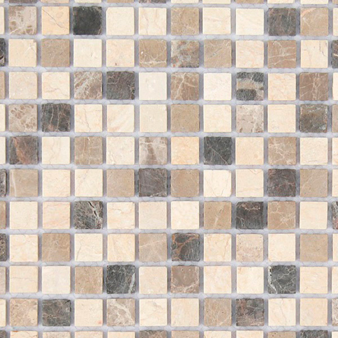 Мозаика Caramelle Pietra Mix 1 из натурального камня 298х298х4 мм матовая — характеристики, применение, документация