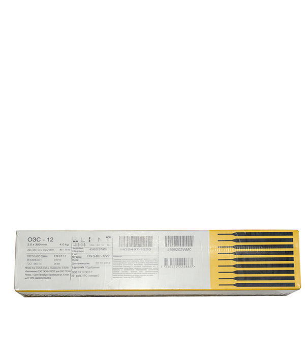 

Электроды Esab ОЗС-12 d2 мм 4 кг