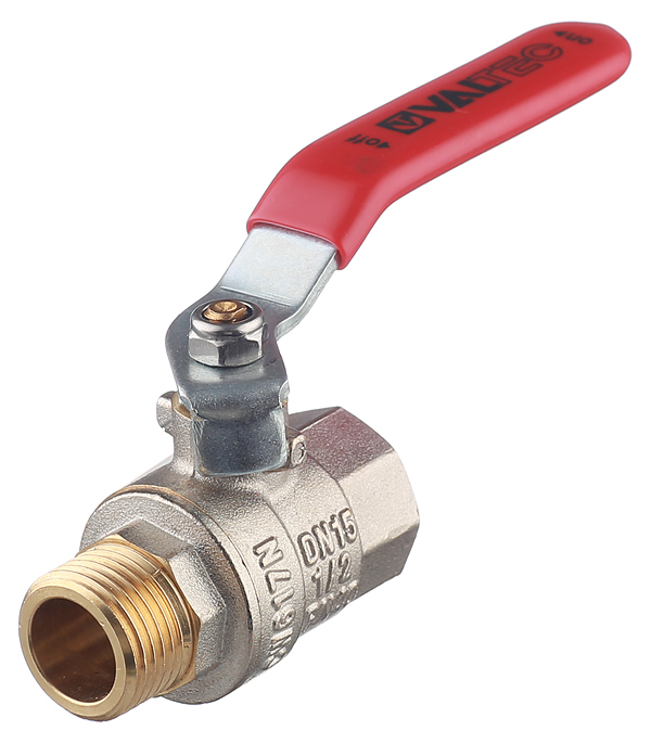 

Кран шаровой Valtec Base 1/2" ВР-НР ручка