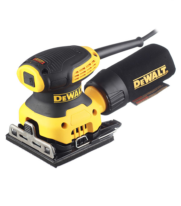 Шлифмашина вибрационная электрическая DeWalt DWE6411 230 Вт 115х140 мм