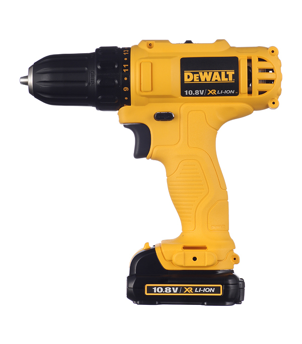 Дрель-шуруповерт аккумуляторная DeWalt DCD700C2 10.8В 2х1.3Ач Li-Ion