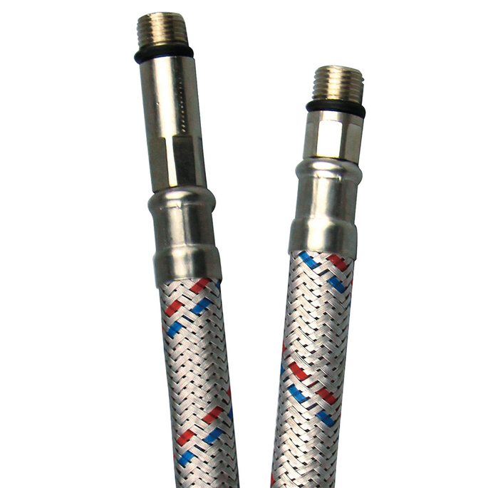 

Подводка гибкая для смесителя 50 см 1/2"хМ10 пара
