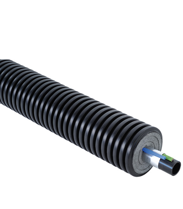 

Труба Uponor Ecoflex Supra Plus с греющим кабелем 10 Вт/м 32х2.9/68