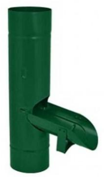 Купить Водосборник Aquasystem RAL 6005 зеленый D150/100 мм