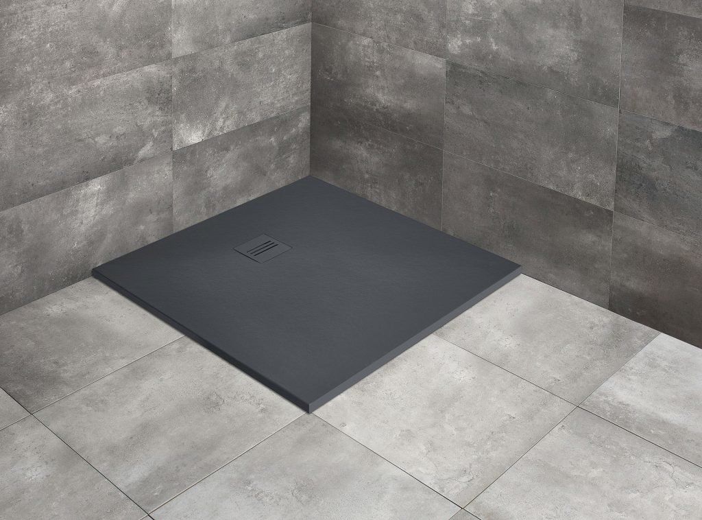 

Душевой поддон Radaway Kyntos C anthracite 1000х1000х30 мм