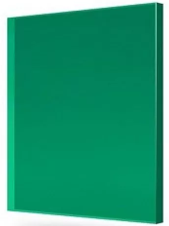 Borrex 2050х3050 мм, 2 мм, Поликарбонат монолитный зеленый