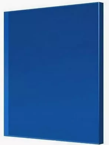 Borrex 2050х3050 мм, 2 мм, Поликарбонат монолитный синий