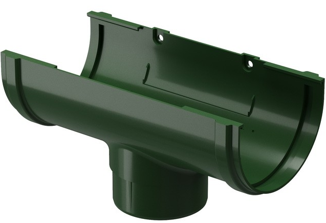 Docke Standard, 120/80 мм, Воронка желоба зеленая