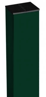 Grand Line Ral 6005 2500х62х55 мм, Столб для забора с заглушкой (зеленый)