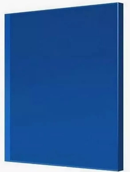 Borrex 2050х3050 мм, 8 мм, Поликарбонат монолитный синий