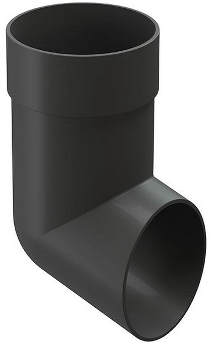 Docke Premium, 120/85 мм, Отвод водосточной трубы графит