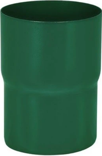 Aquasystem RAL 6005, 150/100 мм, Соединитель водосточной трубы зеленый