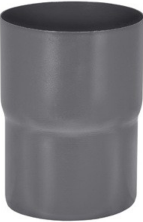 Aquasystem RR 23, 150/100 мм, Соединитель водосточной трубы темно-серый