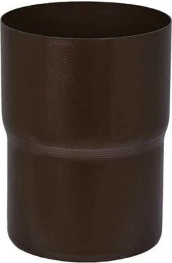 Aquasystem RR 32, 150/100 мм, Соединитель водосточной трубы темно-коричневый