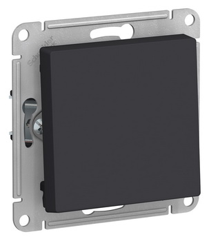 

Выключатель одноклавишный ATN001011 Schneider Electric AtlasDesign карбон10А