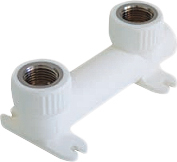 

Монтажная планка полипропиленовая Kalde 3222-btt-250b00 D25х1/2″