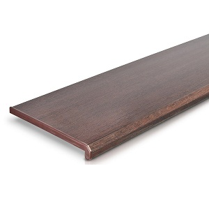 

Подоконник ПВХ Danke Premium Wenge матовый 600 мм резка, Коричневый