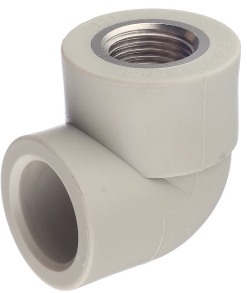 

FV Plast 25х1/2″ внутренняя резьба, Уголок полипропиленовый комбинированный