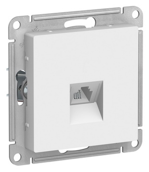 

Розетка телефонная ATN000181 Schneider Electric AtlasDesign RJ-11 белый