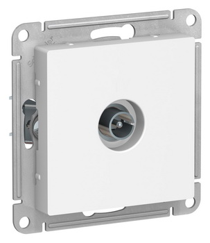

ТВ розетка оконечная ATN000191 Schneider Electric 1DB AtlasDesign белый
