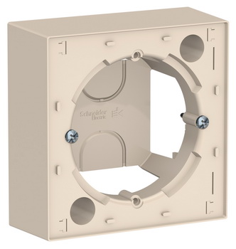 

Коробка наружного монтажа ATN000200 Schneider Electric AtlasDesign бежевый