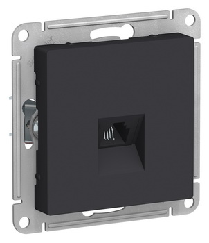 

Розетка телефонная ATN001081 Schneider Electric AtlasDesign RJ-11 карбон