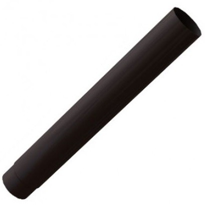 Linkor RAL 8019 (темно-коричневая) 100 мм, 1 м, Труба соединительная алюминиевая