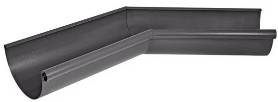 

Aquasystem RR 23, 150/100 мм, Угол желоба внутренний 135°, Темно-серый