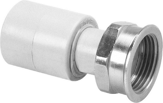

Муфта c Ekoplastik, 32x1″, полипропиленовая накидной гайкой