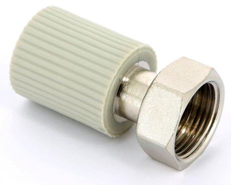 

Муфта FV Plast, 20х3/4″ (внутренняя резьба), полипропиленовая с накидной гайкой