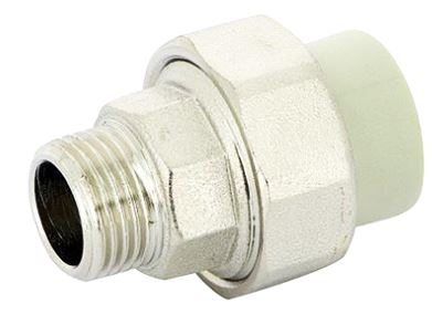 

Муфта FV Plast, 20х1/2″ (наружная резьба), разъемная американка