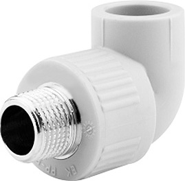 

Ekoplastik, 25x3/4″ Уголок полипропиленовый комбинированный