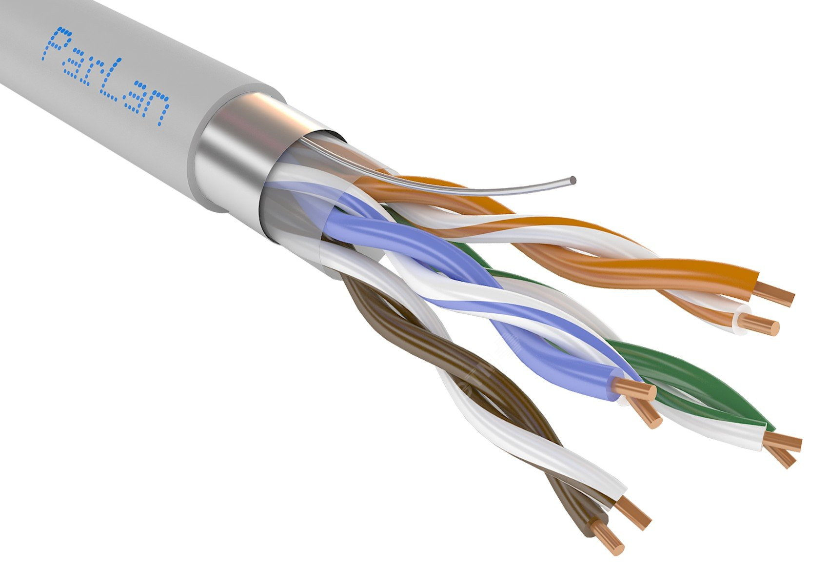 F/UTP Cat 5e 4х2 PVC, Кабель сетевой (витая пара)