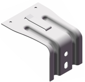 

ККУ , 1.2 мм, Кронштейн оцинкованный