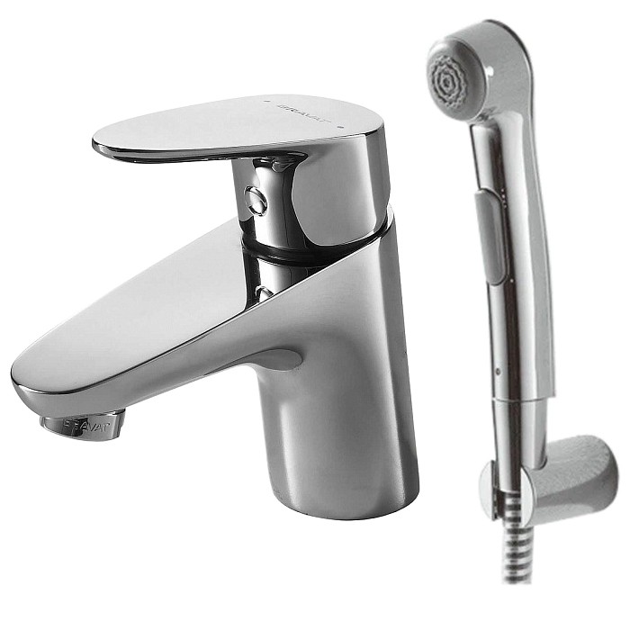 

Смеситель для раковины Bravat Drop F14898C-2