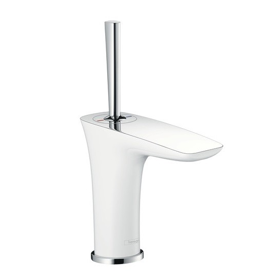 

Смеситель для раковины Hansgrohe Puravida 15075400 белый/хром