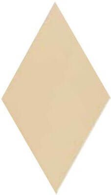

Плитка керамогранитная настенная Equipe Rhombus Smooth Cream 14х24