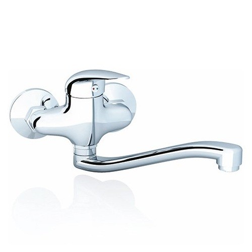 

Смеситель для умывальника Ravak Suzan-SN 041.00/100 настенный, Хром