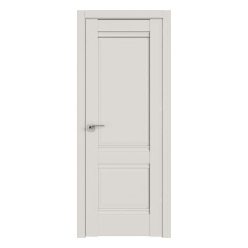 

Комплект распашной двери Profildoors 1U Дарк Вайт 2000х600-800х36 мм коробка наличники добор