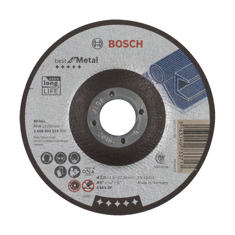 Купить Круг отрезной по металлу Bosch 125х1.5х22.2 мм