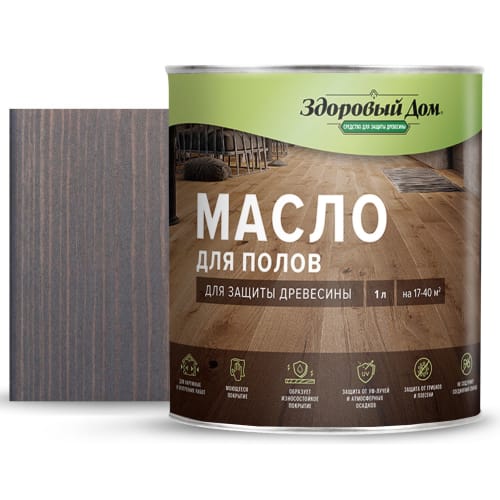 

Масло для пола серый-голубой 1 л, Серо-голубой