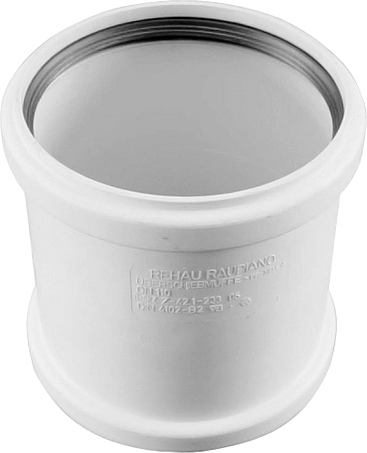 

Муфта двухраструбная Rehau Raupiano Plus D40 мм