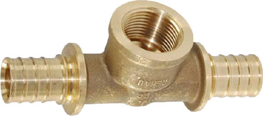 

Rehau Rautitan RX, 25х3/4″х25 мм, Тройник бронзовый
