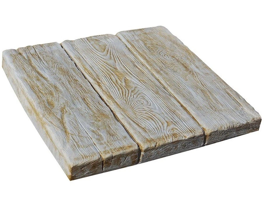 

White Hills Дощечки С906-24, 400х400х40 мм, Плитка тротуарная, Горчичный