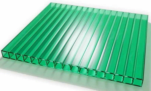 

Wöggel 2100х6000 мм зеленый, 6 мм, Поликарбонат сотовый
